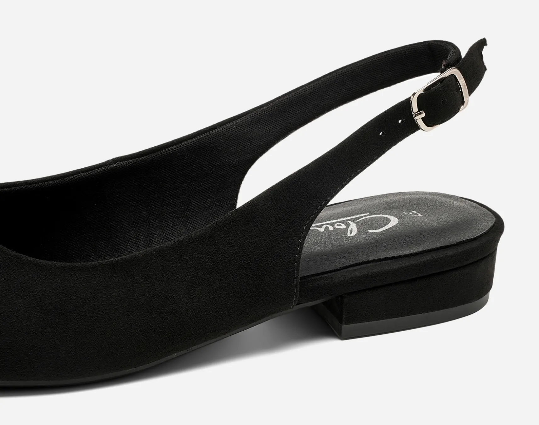 CLOU, Ballerinaskor med slingback