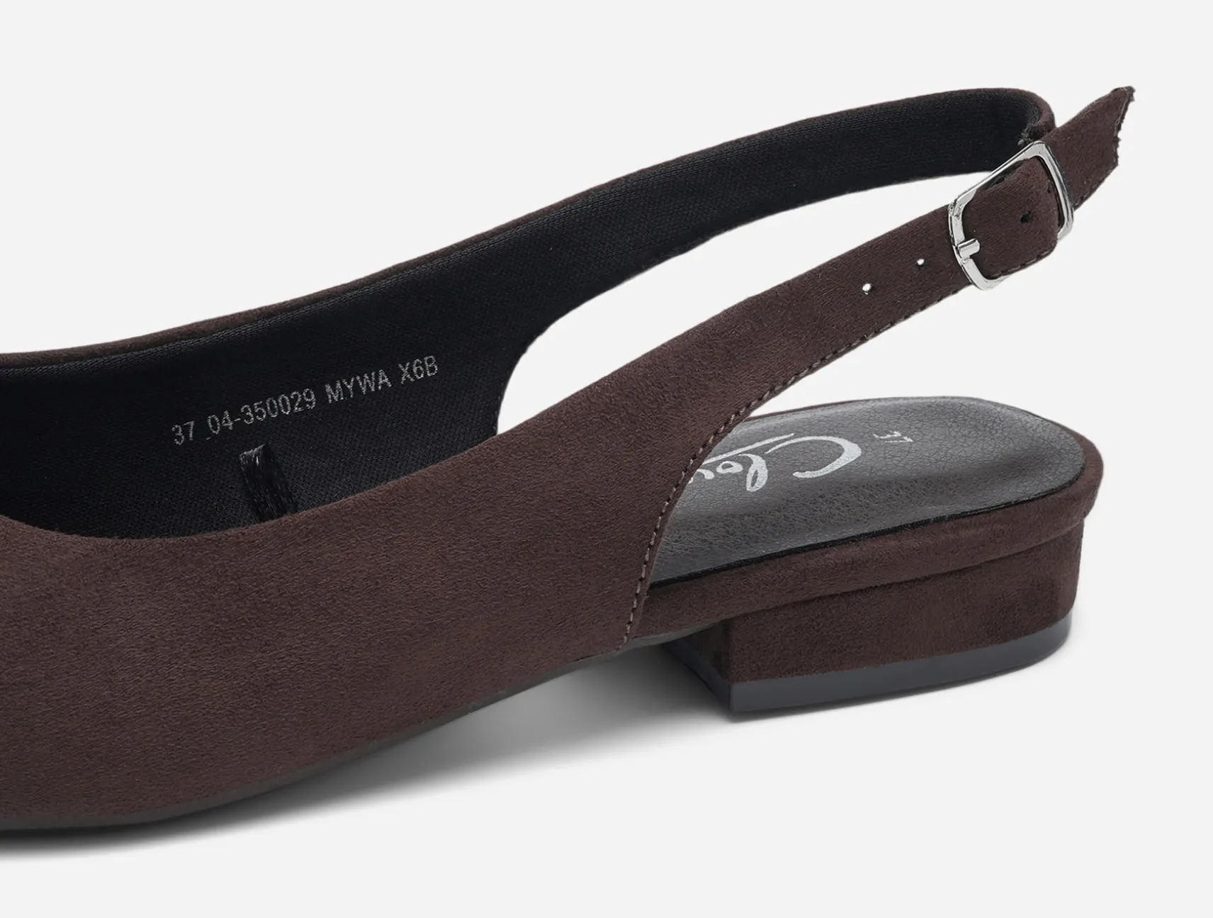 CLOU, Ballerinaskor med slingback