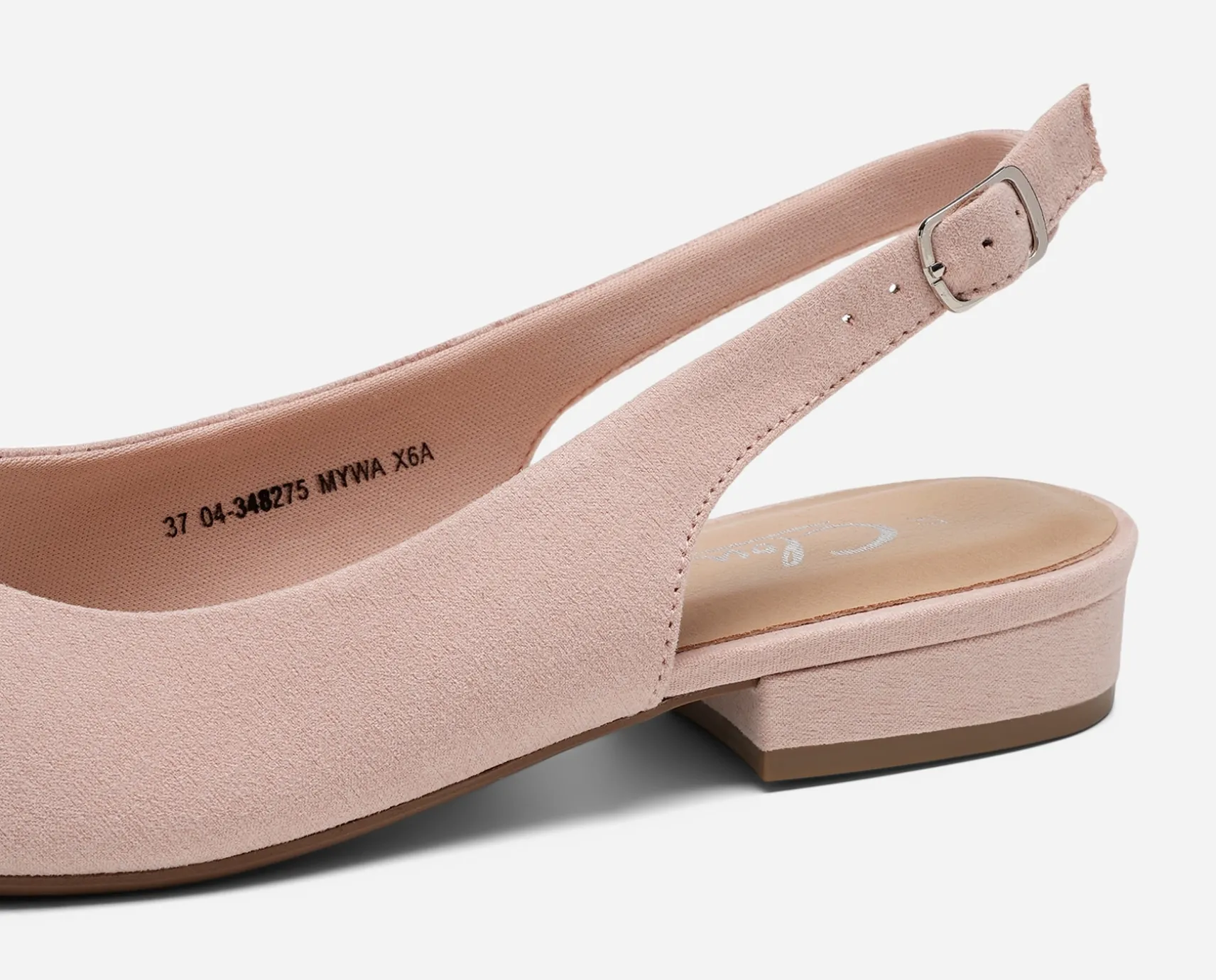 CLOU, Ballerinaskor med slingback