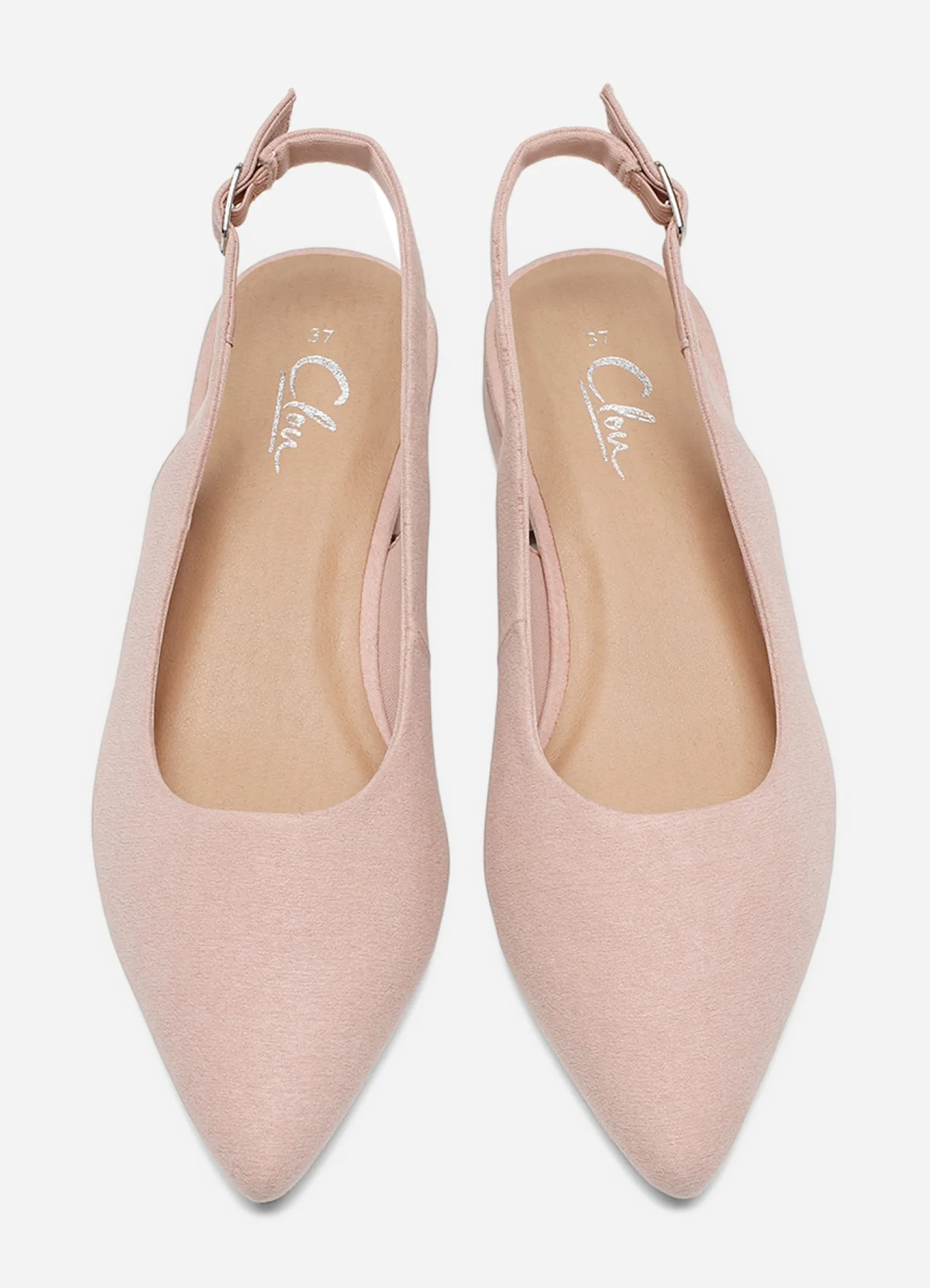CLOU, Ballerinaskor med slingback