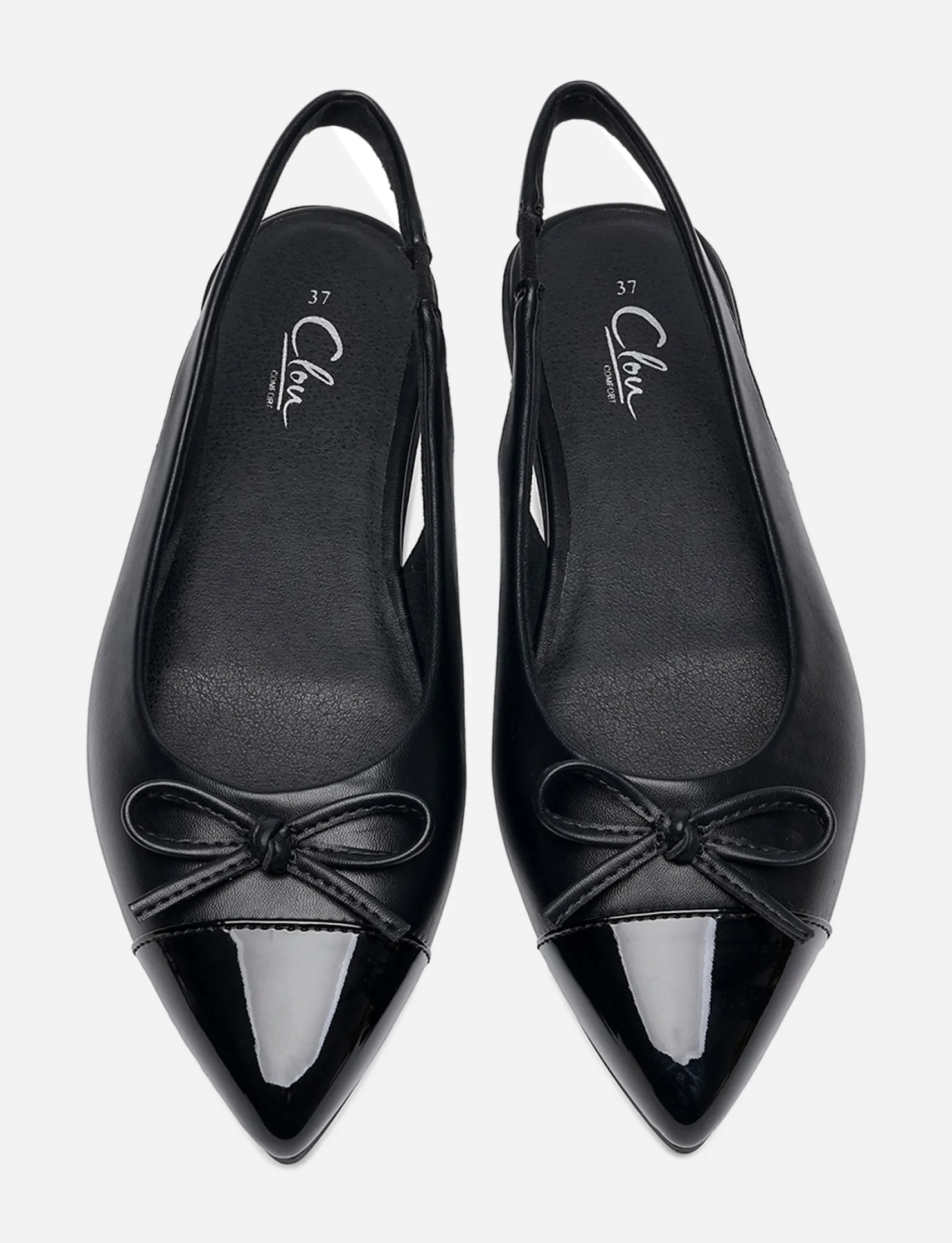CLOU COMFORT, Ballerinaskor med slingback