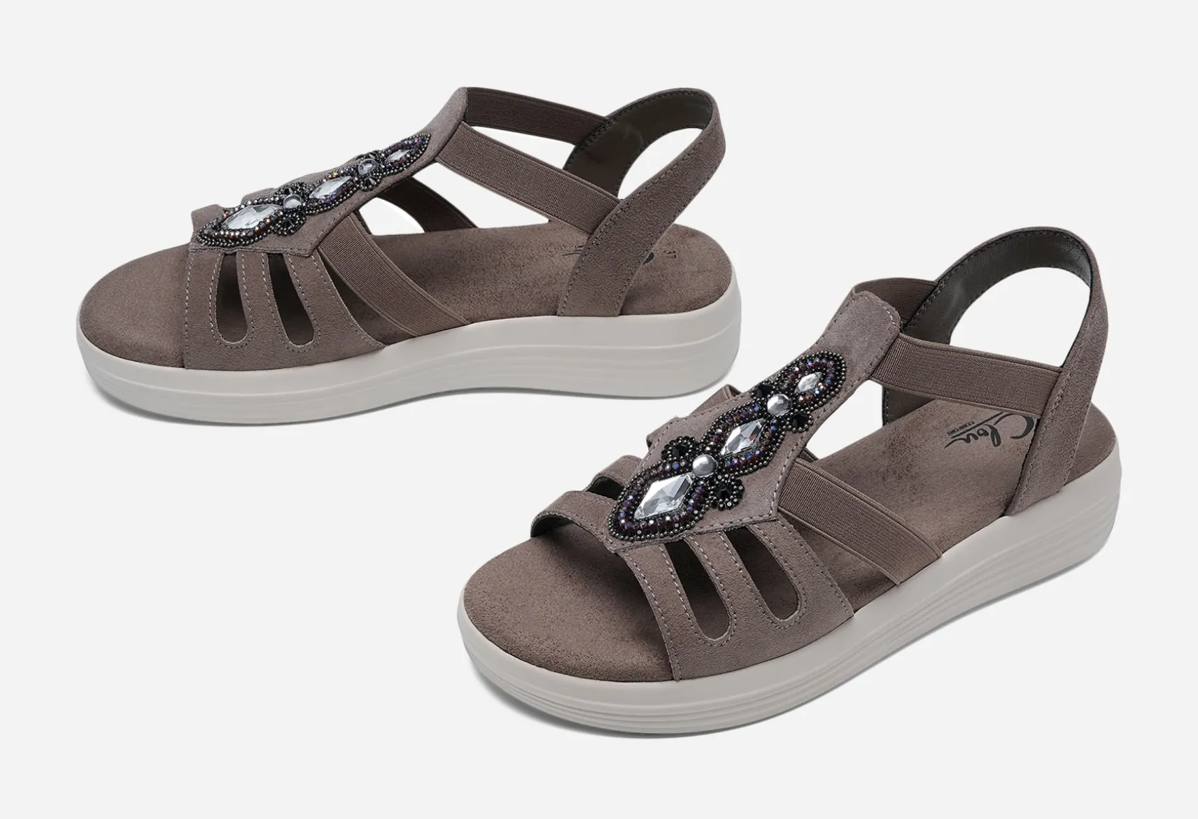 CLOU COMFORT, Sandaler med remmar