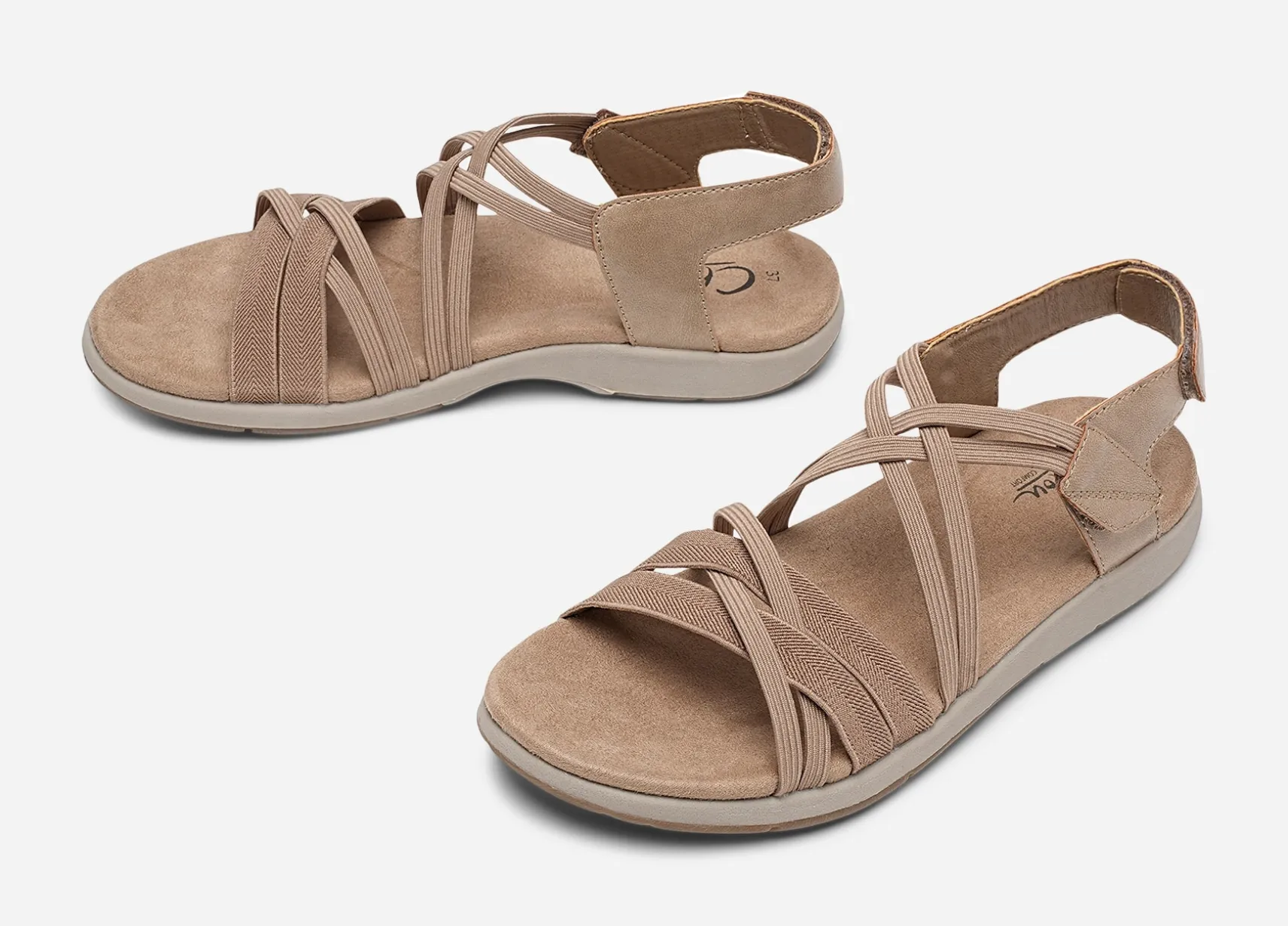 CLOU COMFORT, Sandaler med remmar