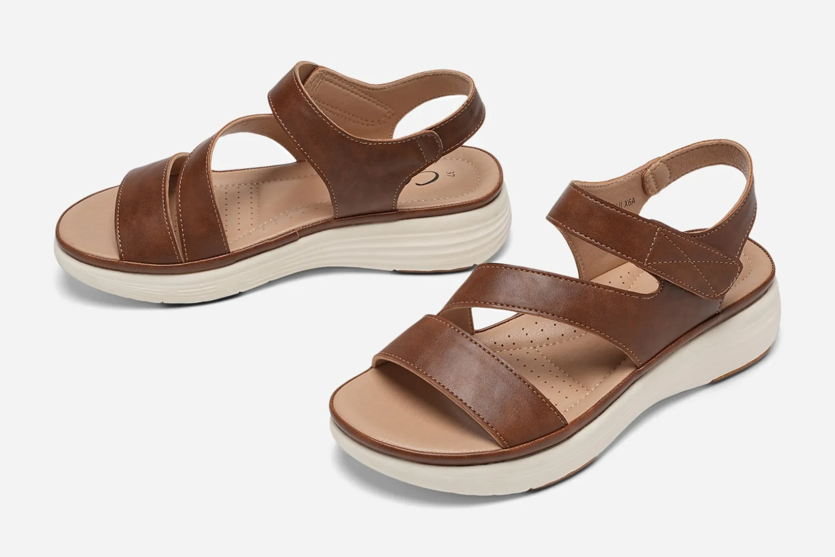 CLOU COMFORT, Sandaler med remmar