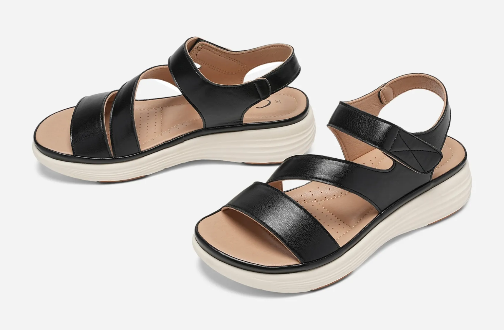 CLOU COMFORT, Sandaler med remmar