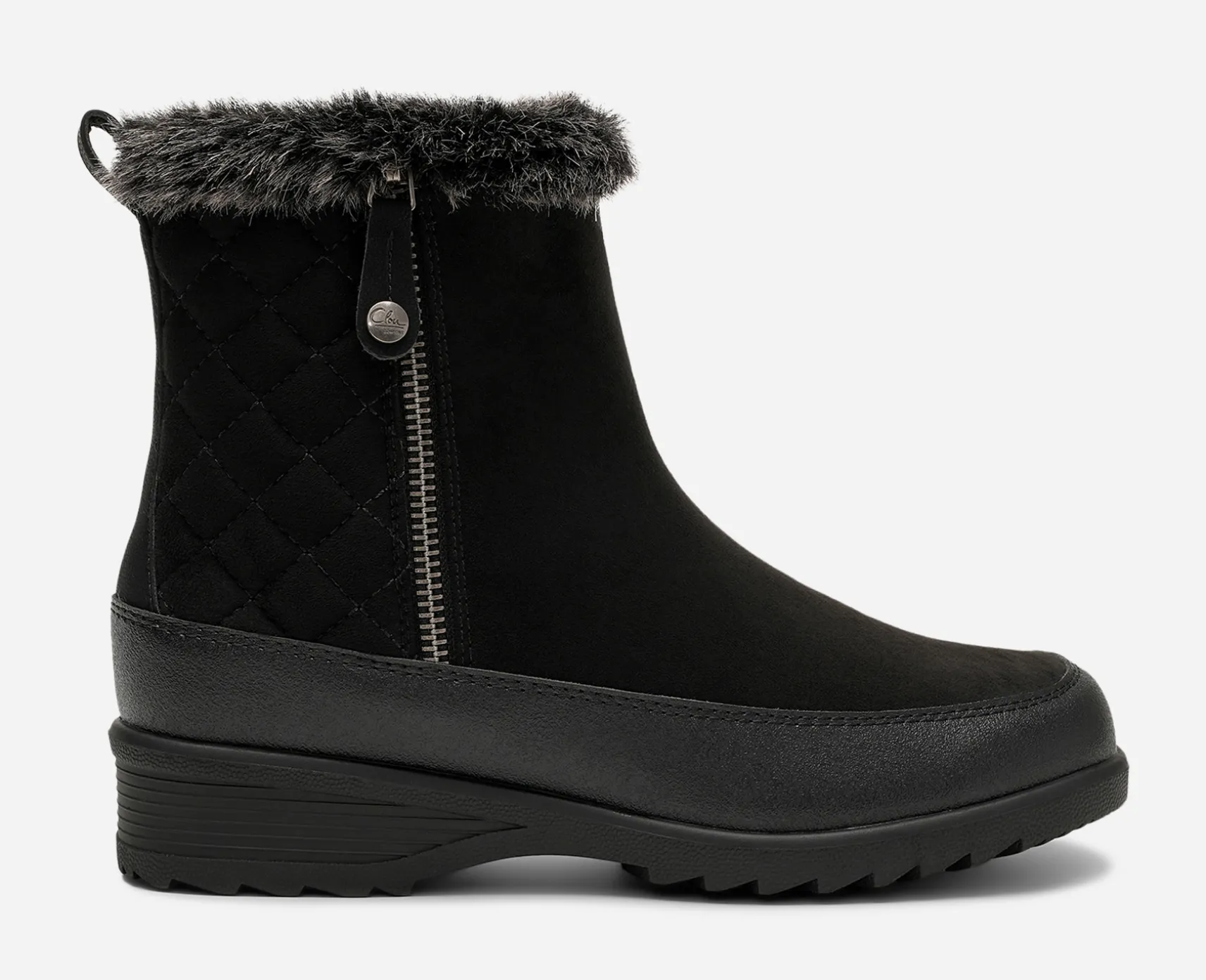 CLOU COMFORT, Varmfodrade boots med inbyggd brodd