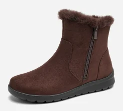 CLOU COMFORT, Varmfodrade boots med dragkedja