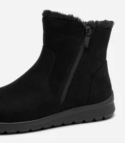 CLOU COMFORT, Varmfodrade boots med dragkedja