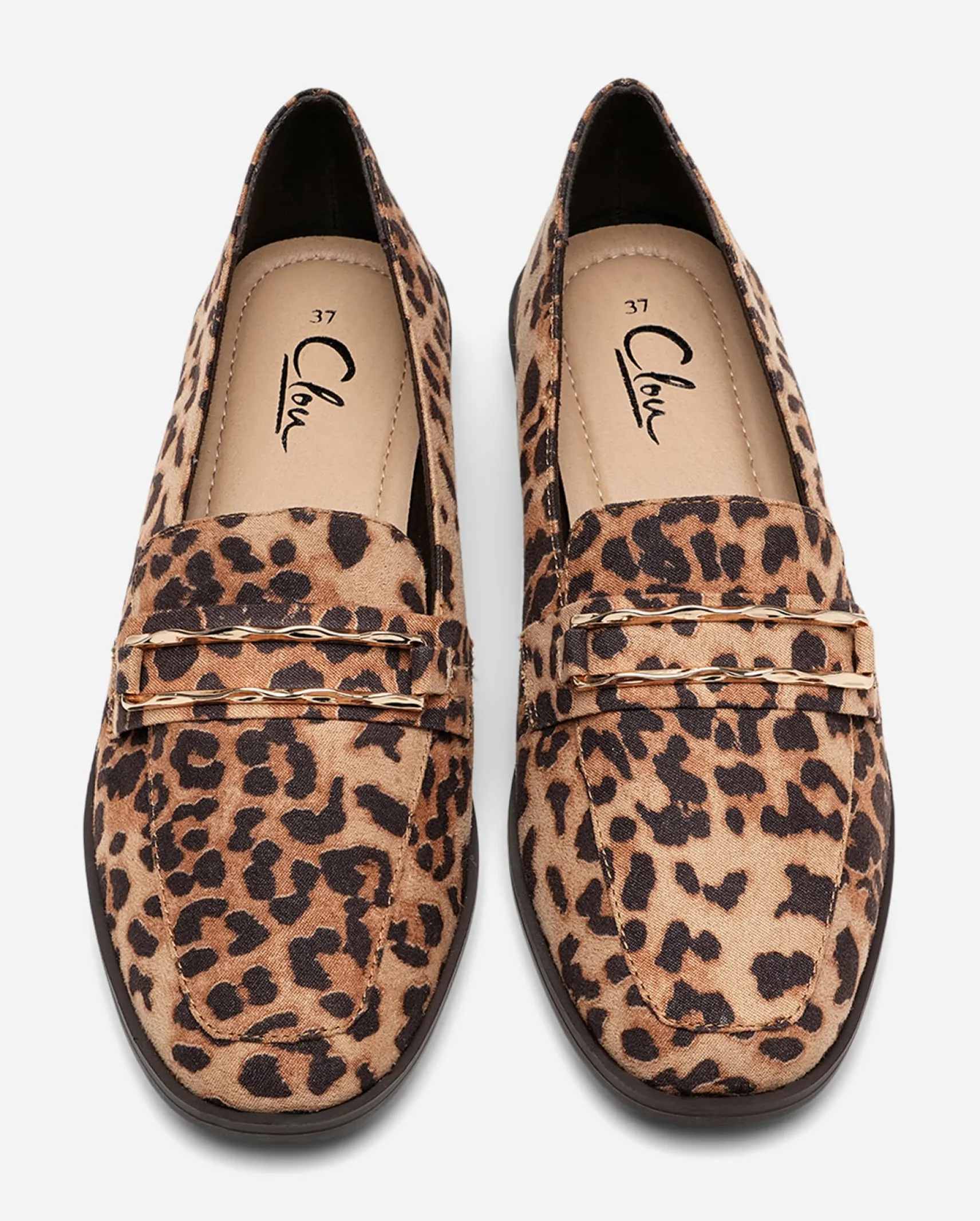 CLOU, Loafers med spänne