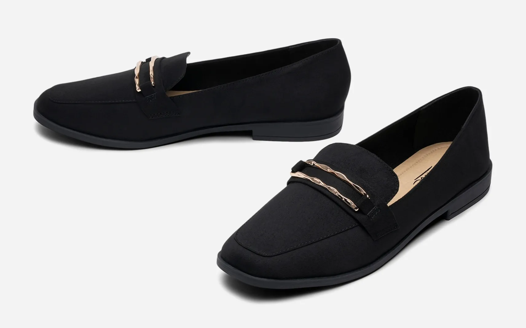 CLOU, Loafers med spänne