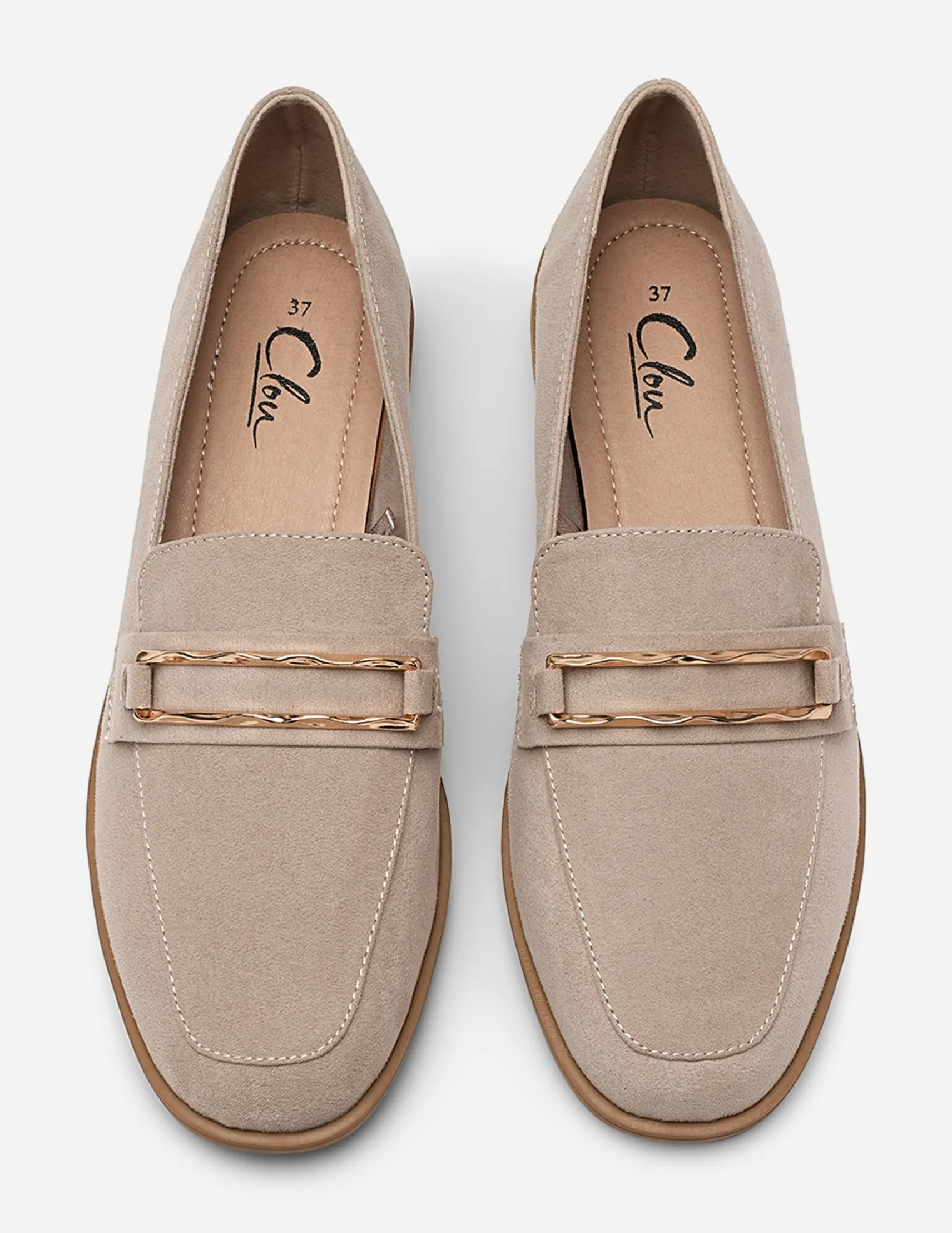 CLOU, Loafers med spänne