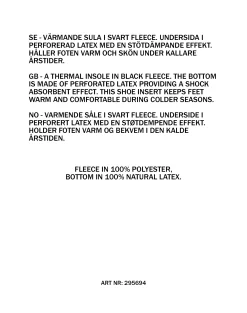 Fleecesula 22-34