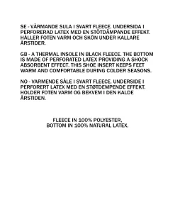 Fleecesula 35-40
