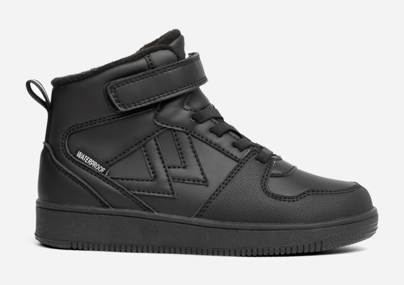 LEJON, Fleecefodrade höga sneakers waterproof