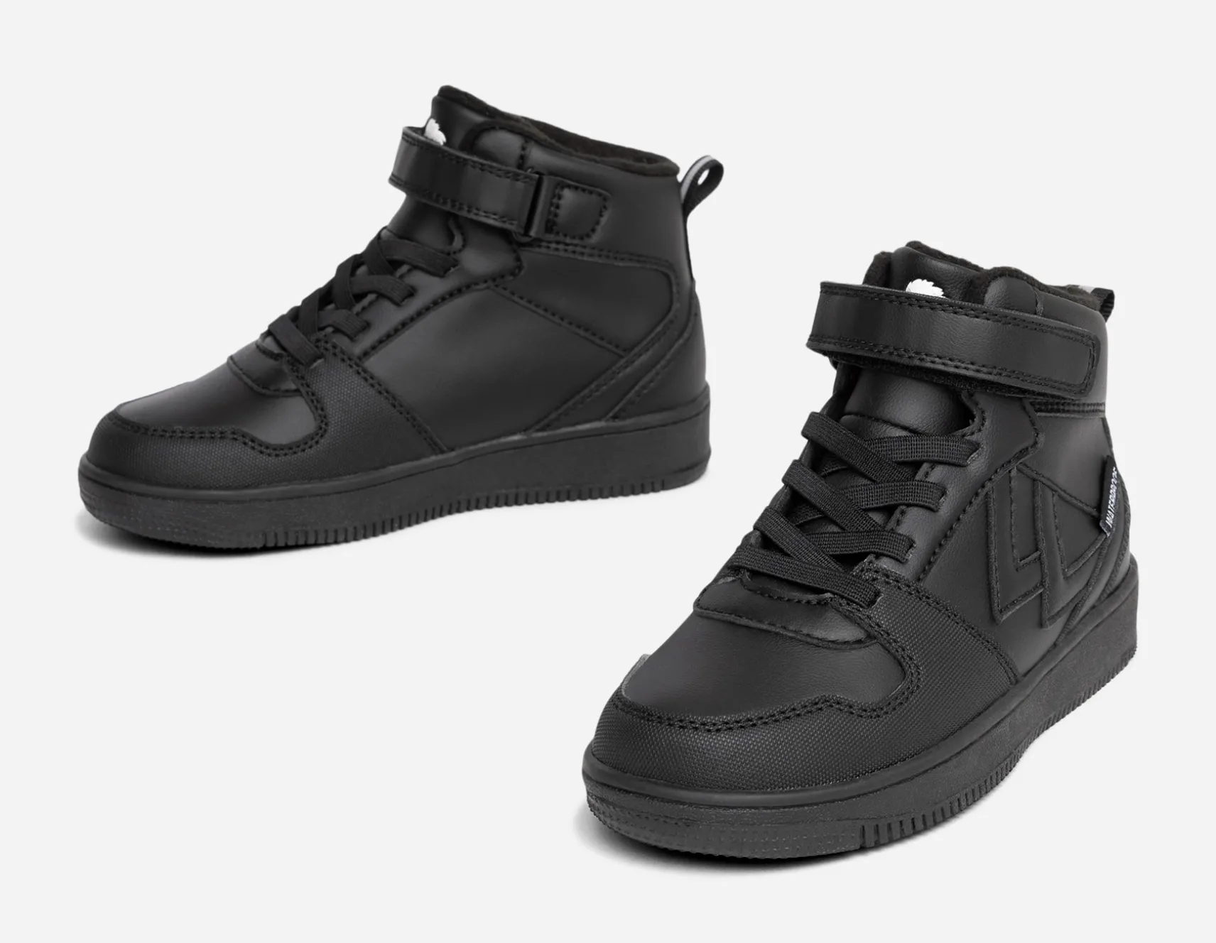LEJON, Fleecefodrade höga sneakers waterproof