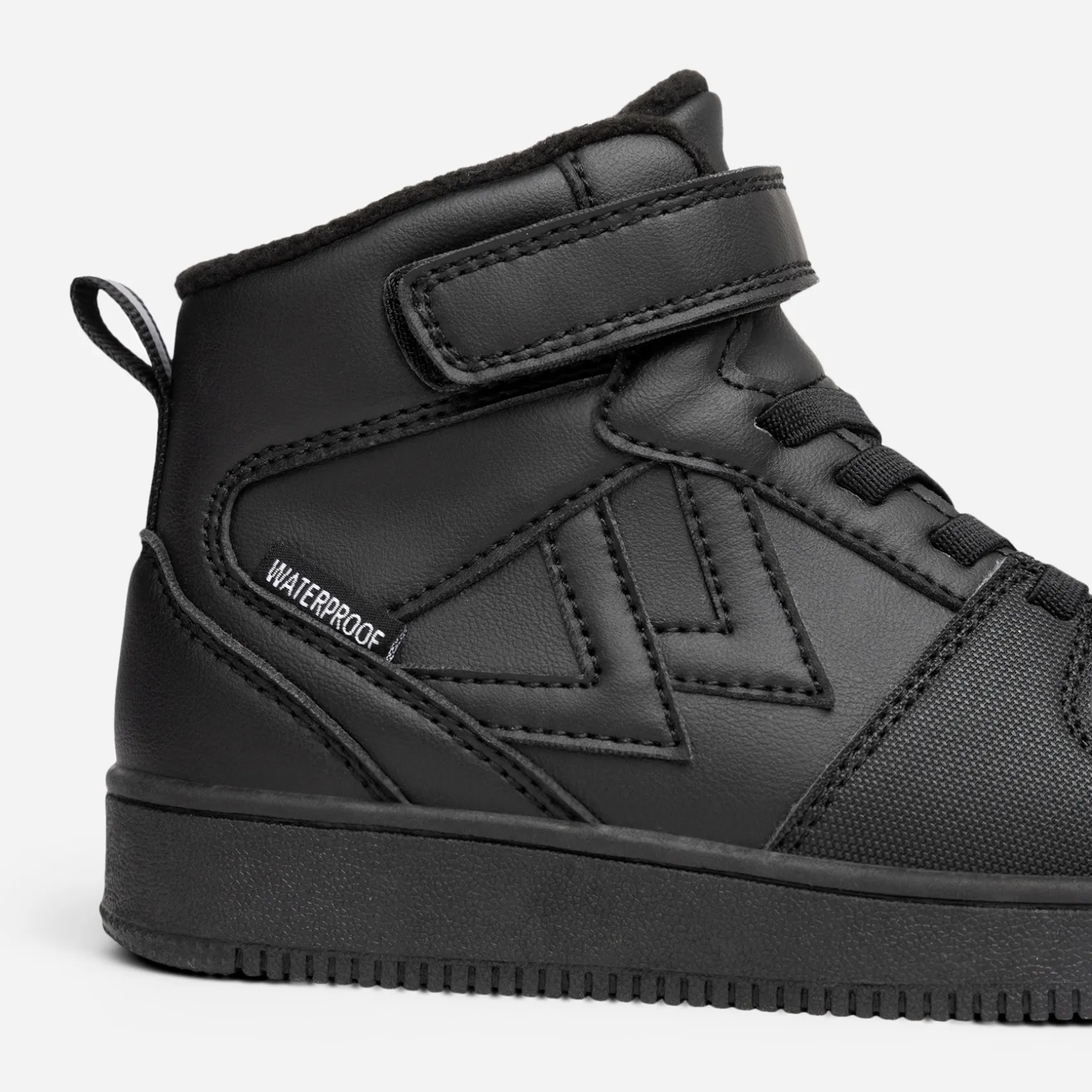 LEJON, Fleecefodrade höga sneakers waterproof