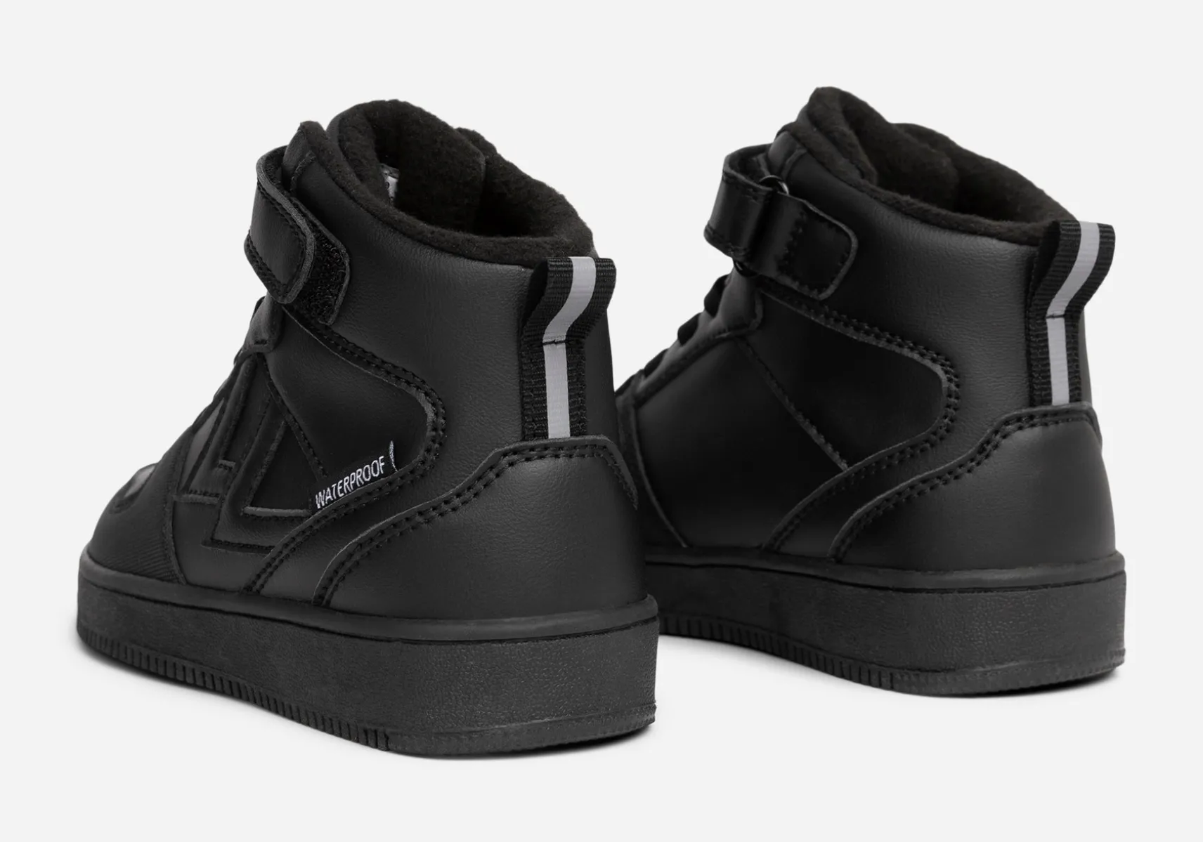 LEJON, Fleecefodrade höga sneakers waterproof
