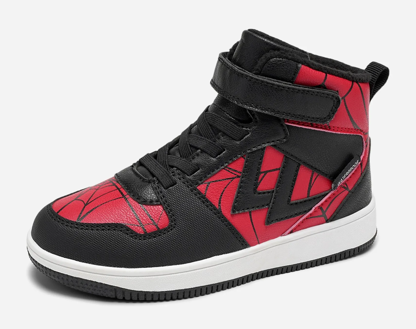 LEJON, Fleecefodrade höga sneakers waterproof