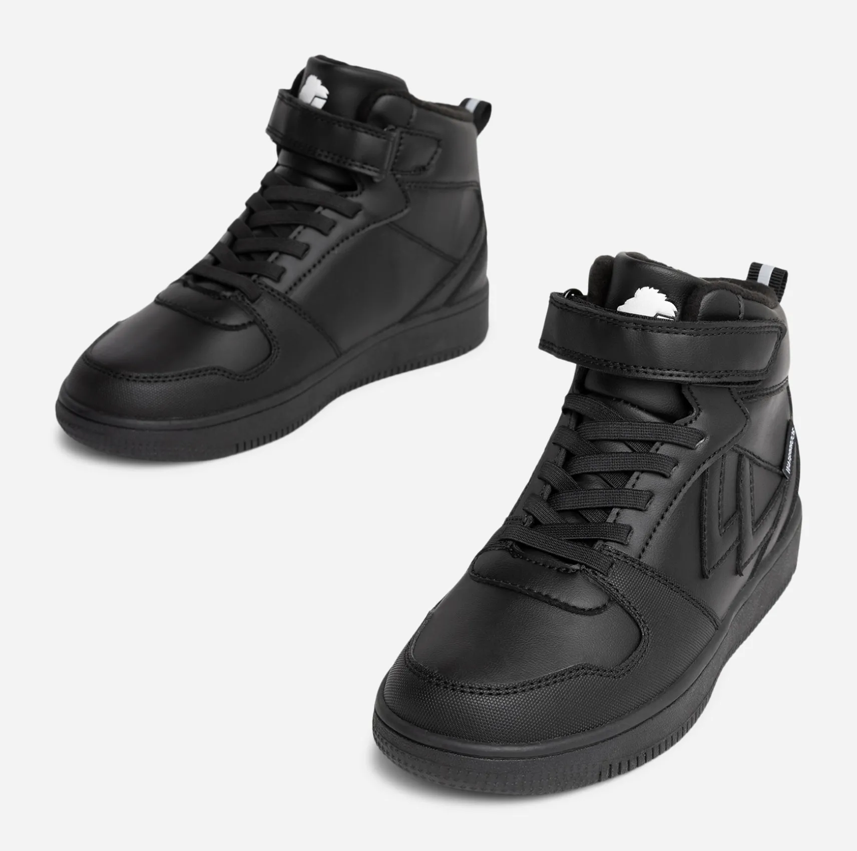 LEJON, Fleecefodrade höga sneakers waterproof