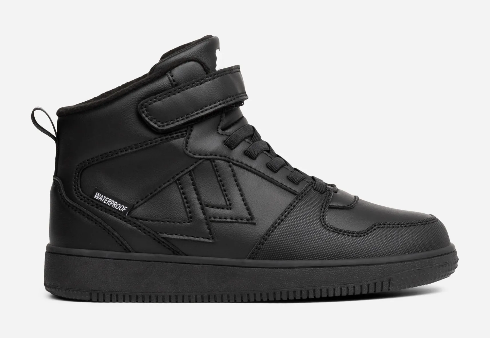 LEJON, Fleecefodrade höga sneakers waterproof