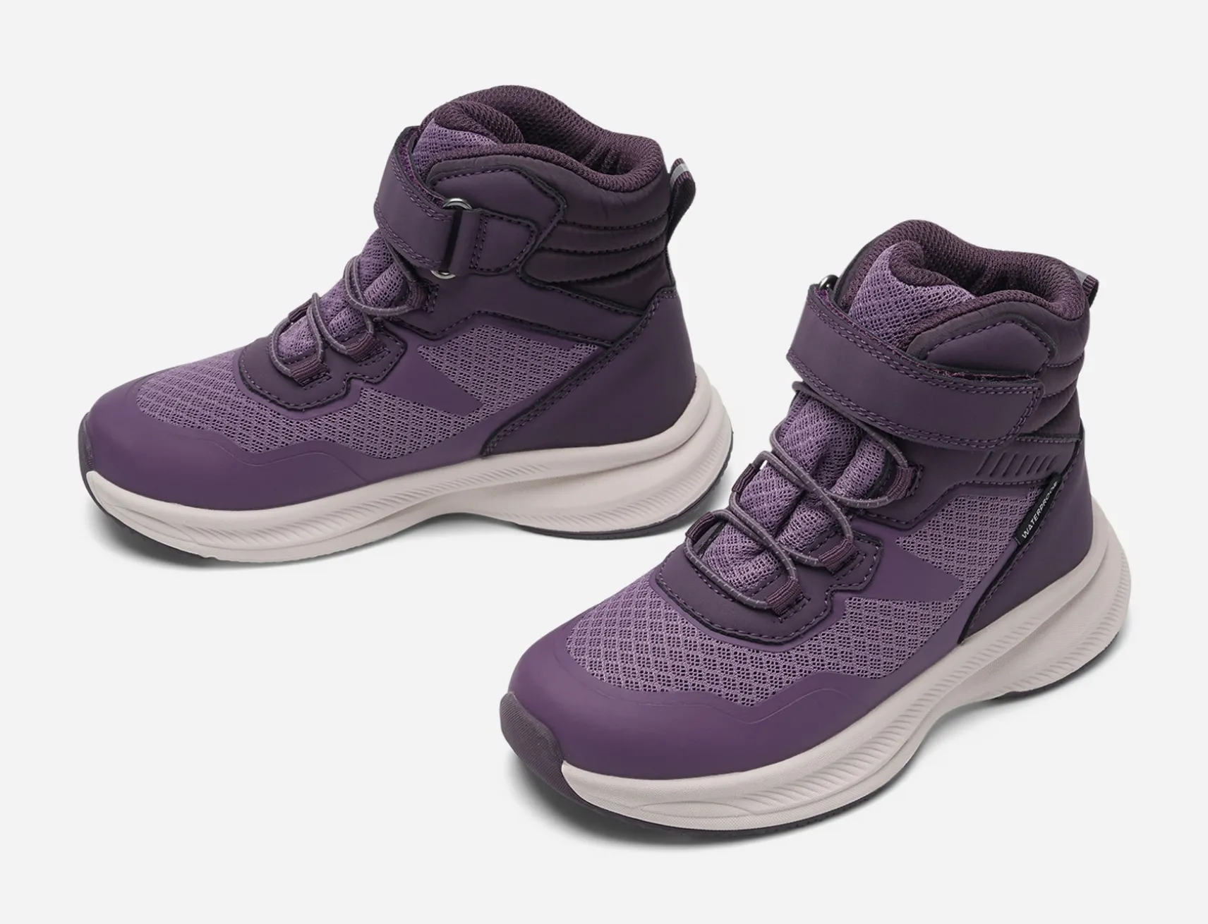 LEJON, Fleecefodrade höga sneakers waterproof