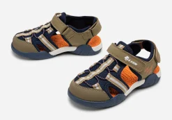 LEJON, Sandal med täckt tå