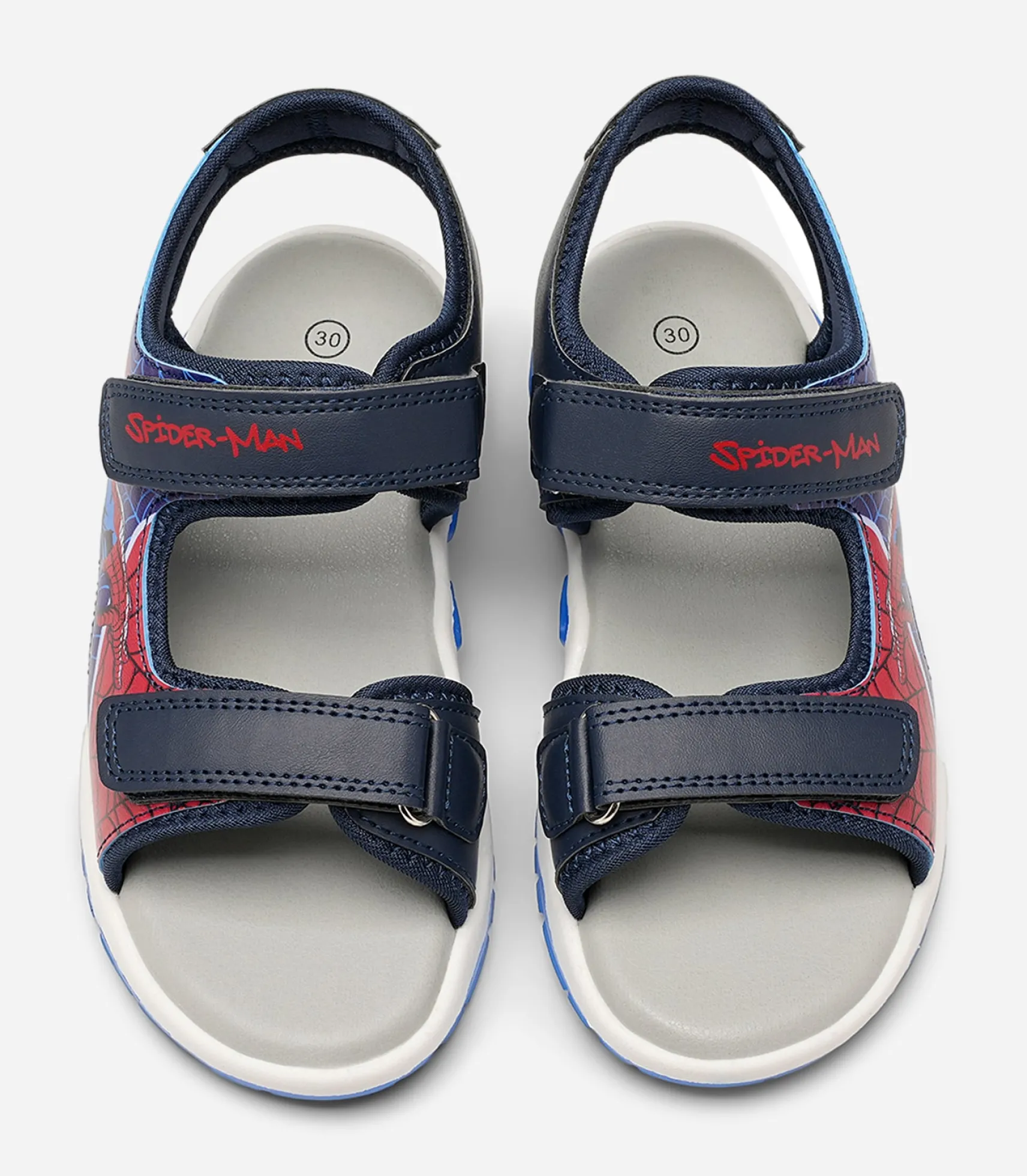 SPIDERMAN, Blinkande sandaler