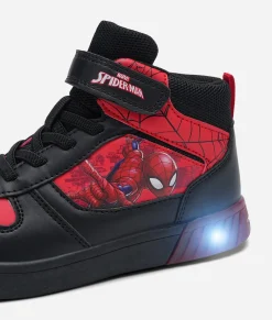 SPIDERMAN, Fleecefodrade höga sneakers
