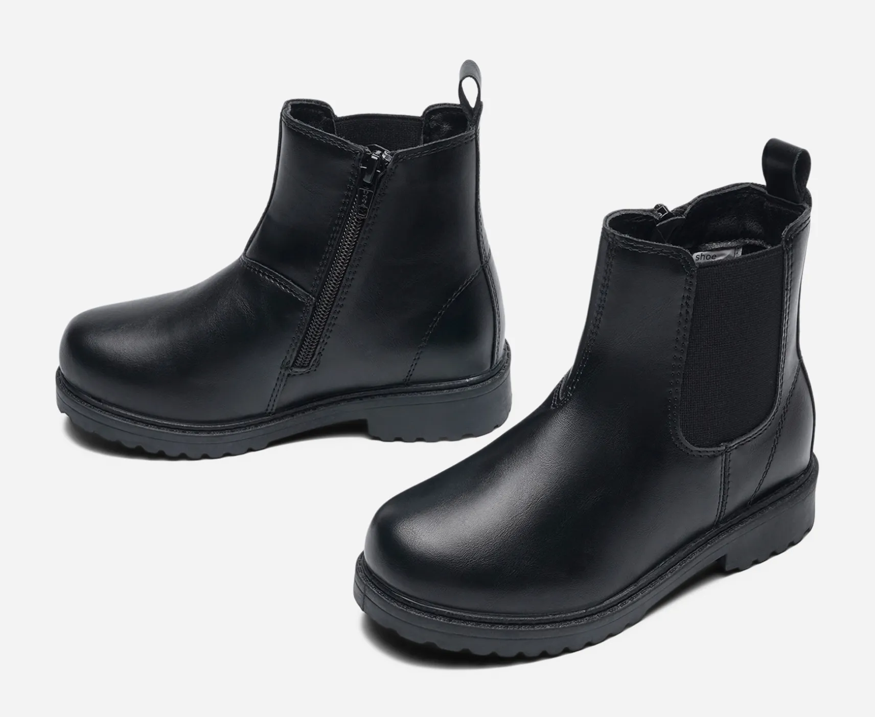 ZACK, Boots med dragkedja