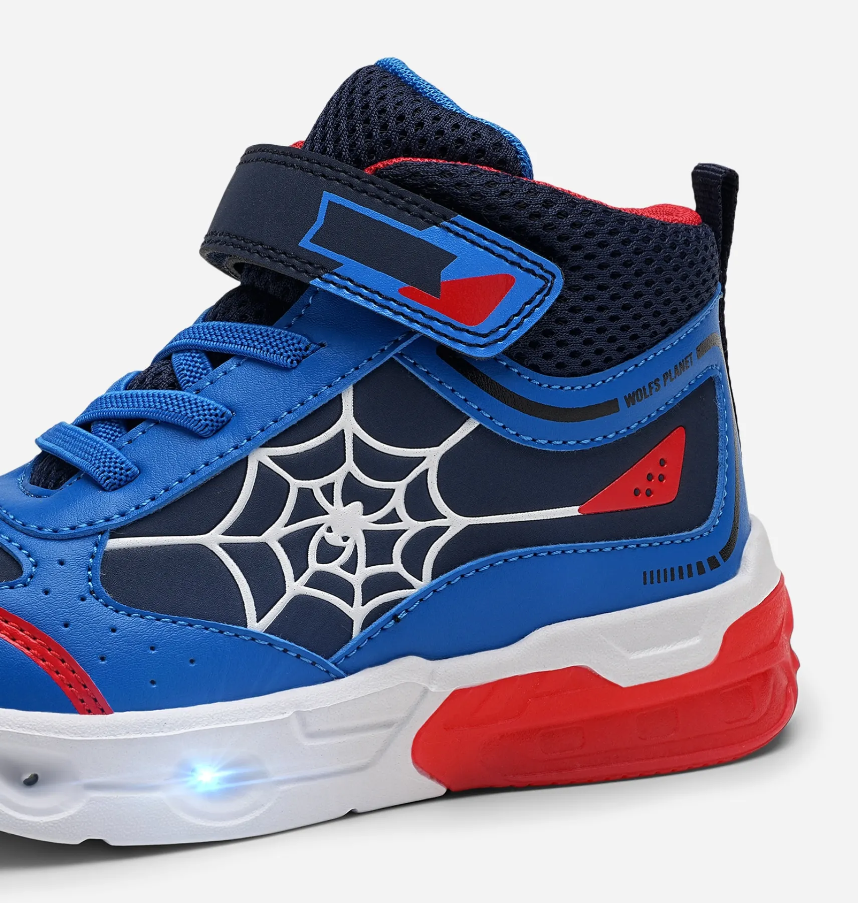ZACK, Höga sneakers med blinkande sula