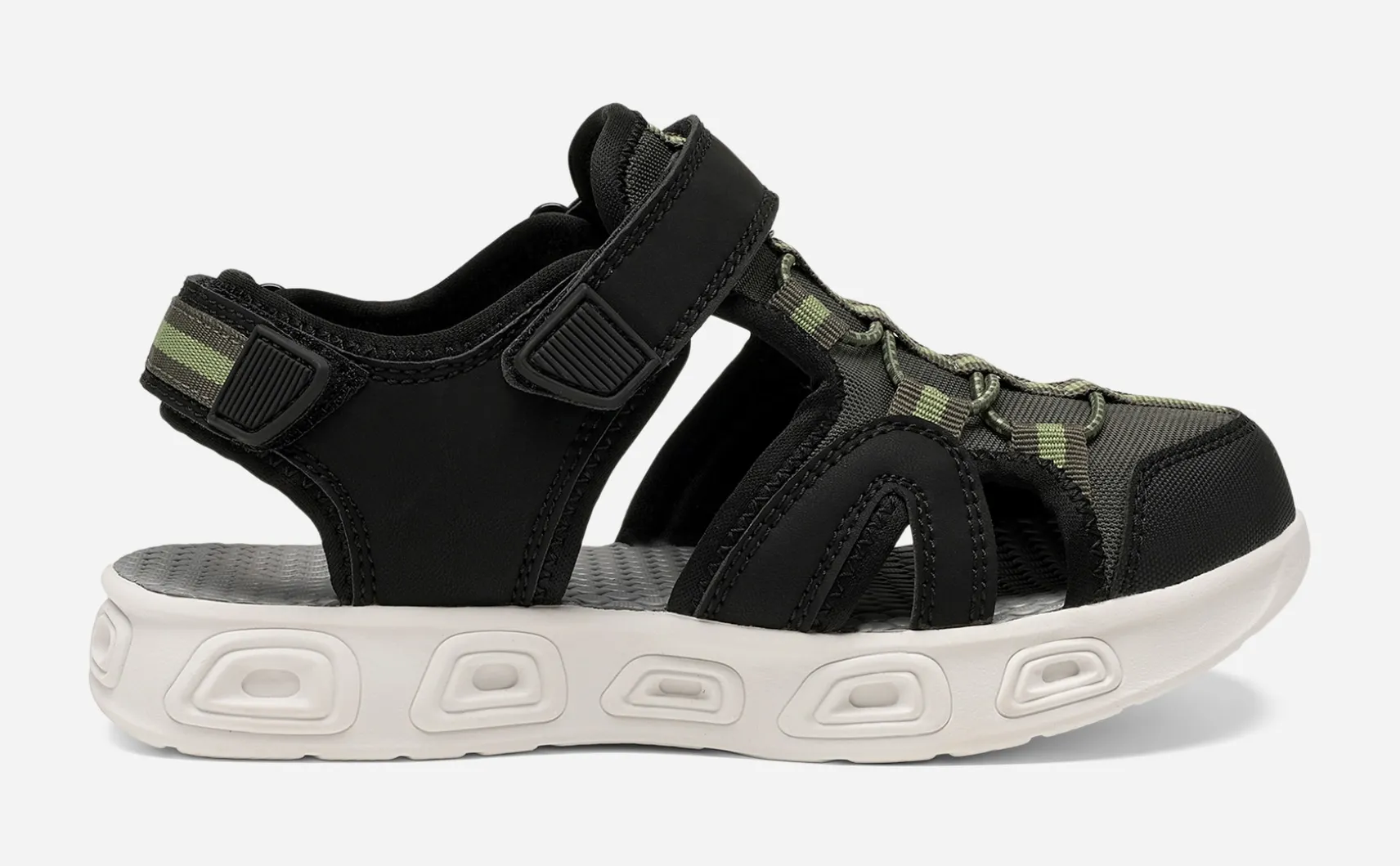 ZACK, Sandal med täckt tå