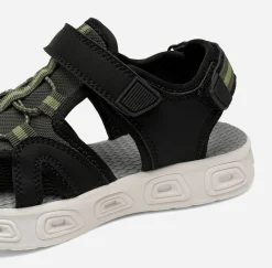 ZACK, Sandal med täckt tå