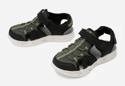 ZACK, Sandal med täckt tå