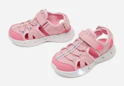 ZOEY, Blinkande sandaler med täckt tå
