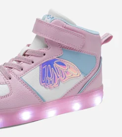 ZOEY, Höga sneakers med blinkande sula